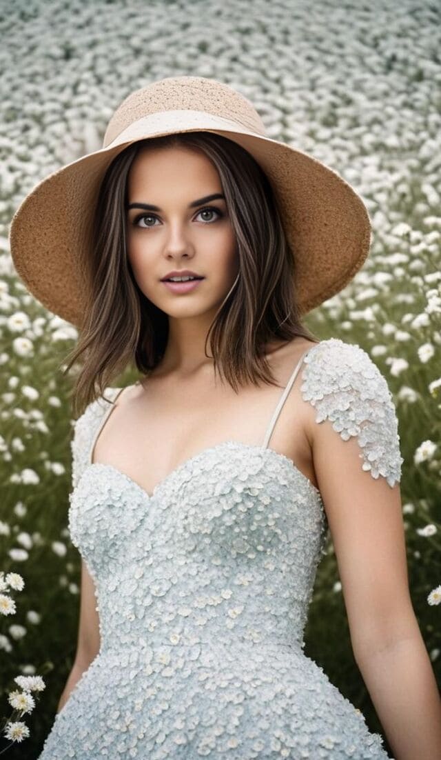 Meadow Sun Hat — free photo effect | MyPicEffects
