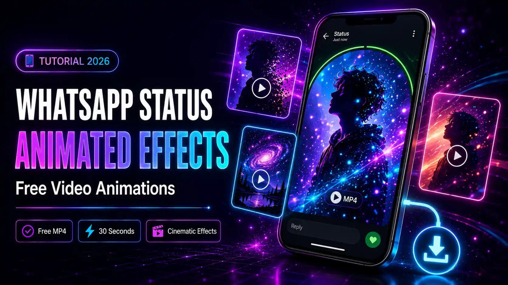 How to Make Stunning WhatsApp Status with Animated Photo Effects — MyPicEffects blog